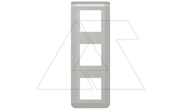 Mosaic - Рамка 3х2М, вертикальная, алюминий (суппорт 80253 или 3х80251)