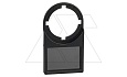 Держатель для таблички 25x18mm, с прозрачным окном, для одинарных кнопок 22mm от интернет-магазина amperkin.by