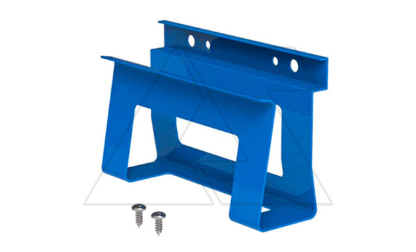 Крепление роутеров/модемов для мультимед. щитов EPN, металл, синее RAL5005