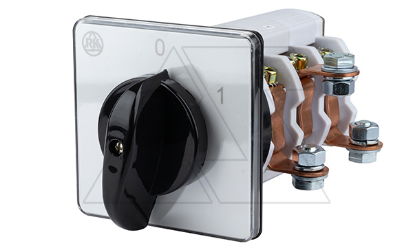 Переключатель BS 400 10 U, 3P, 400A, тип 0-1, 60kW(400VAC по АС-23), на дверь, фронт IP40