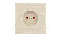JOWISZ - Розетка 2P, со шторками, бежевый