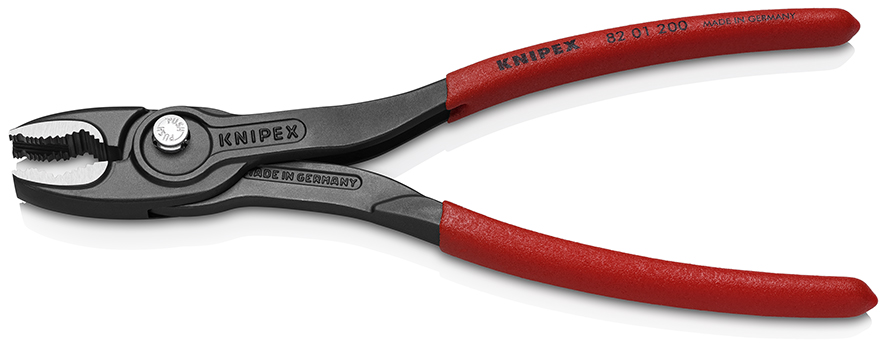 Клещи захватные TwinGrip, 4 - 22 мм, L-200 мм, обливные рукоятки (KNIPEX)