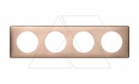 Celiane - Рамка 4 поста медь