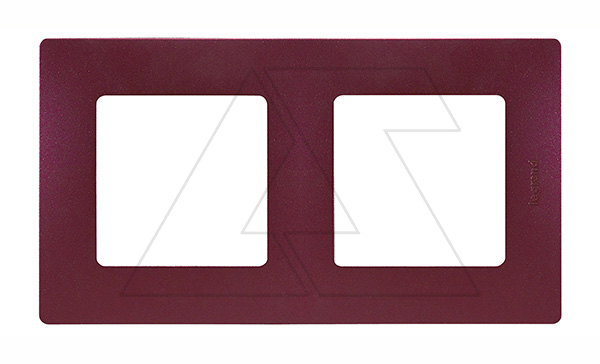 Etika - Рамка 2 поста (сливовый)