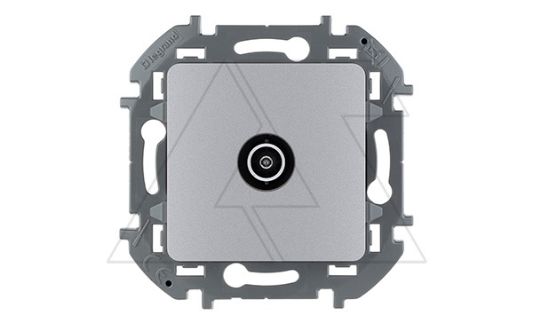 Inspiria - Розетка TV оконечная 10дБ (алюминий)