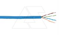 Кабель LCS³ F/UTP, cat.6, 4x2x23AWG, Ø проводника 0,560мм, медь, катушка 500м/25кг, синий, PVC