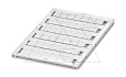 Маркировка для клеммных модулей UCT-TM 8 для клемм 8,2mm, 42 элемента, PC, белая от интернет-магазина amperkin.by