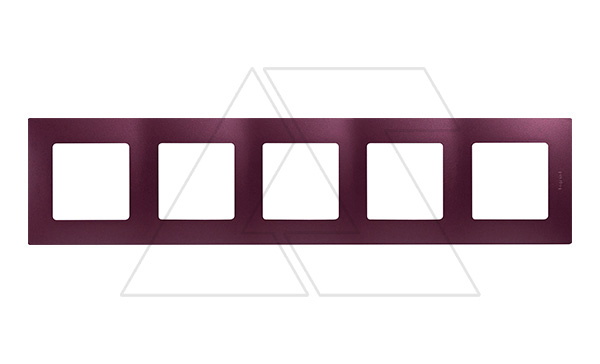 Etika - Рамка 5 постов (сливовый)