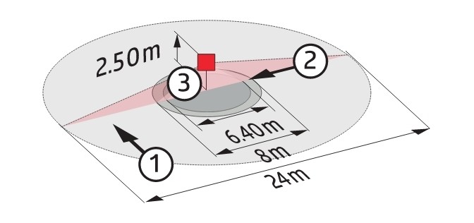 Датчик присутствия B.E.G. PD4-M-DALI/DSI-1C-SM от интернет-магазина amperkin.by