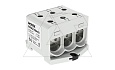 Клемма Morek OTL150-3 серая, 3xAl/Cu 25_150mm², 320(CU)/290(AL)A на клемму, 1000V, винтовые зажимы от интернет-магазина amperkin.by