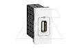 Mosaic - Розетка 1xUSB type A, 1М, 5V, 750mA, винт. зажимы, белый от интернет-магазина amperkin.by
