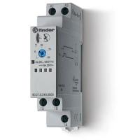 Модульный таймер 80.21.0.240.0000, 1CO, 16A(250VAC/30VDC), 24…240VAC/DC, 0,1c…24ч, 1 функций (Dl)