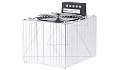 Нагреватель APH 1500W полупроводниковый в алюм. корпусе с вентилятором и термостатом, 230VAC, винт. клемма, на дин-рейку от интернет-магазина amperkin.by