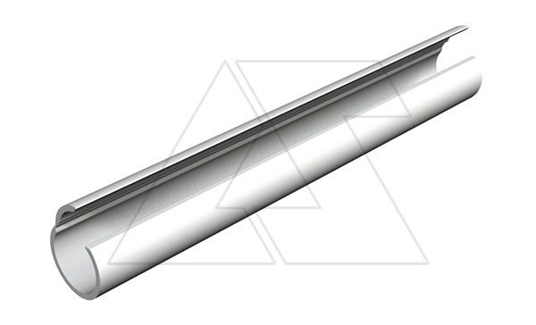 Труба 2953 М16 LGR Quick-Pipe разъемная, IP44, наружн. Ø15,6мм, внутр. Ø13,2мм, L=2000мм, серый, ПВХ