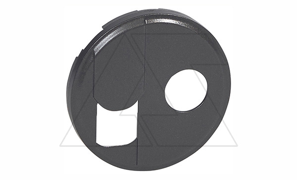 Celiane - Лицевая панель для розетки телефонной RJ и TV графит