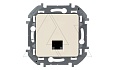 Inspiria - Розетка 1хRJ-45 UTP CAT6 (сл.кость) от интернет-магазина amperkin.by