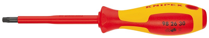 Отвёртка Torx® TX20 VDE 1000V, L-185 мм (KNIPEX)
