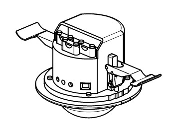Датчик присутствия B.E.G. PD4-M-TRIO-2DALI/DSI-1C-FC