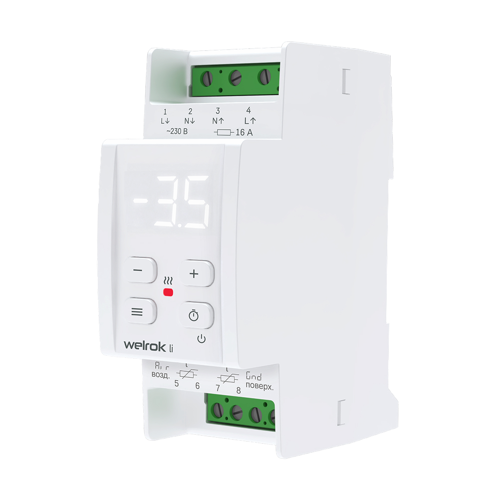 Терморегулятор Welrok li от интернет-магазина amperkin.by