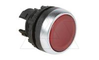Osmoz - Конопка красная с подсв. без фиксации M22, IP66, потайная