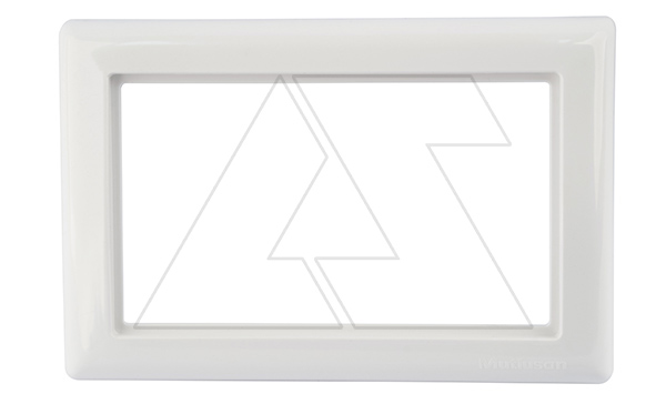 Daria - Рамка двойной розетки, к механизмам серии 21, белый