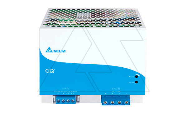 Блок питания импульсный CliQ II, 480W, 20А, 3(2)х320_600VAC (450_800VDC) / 24VDC, DIN35, винт.клеммы, ал.корпус Блок питания импульсный CliQ II, 480W, 20А, 3(2)х320_600VAC (450_800VDC) / 24VDC, DIN35, винт.клеммы, ал.корпус
