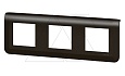 Mosaic - Рамка 3х2М, горизонтальная, матовый черный (суппорт 80253 или 3х80251) от интернет-магазина amperkin.by