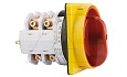 Переключатель BS 125 10 LK, аварийный, 3P, 125A, тип 0-1, 41kW(400VAC по АС-23), на дверь, красная блокируемая в 0 рукоятка, фронт IP40 от интернет-магазина amperkin.by