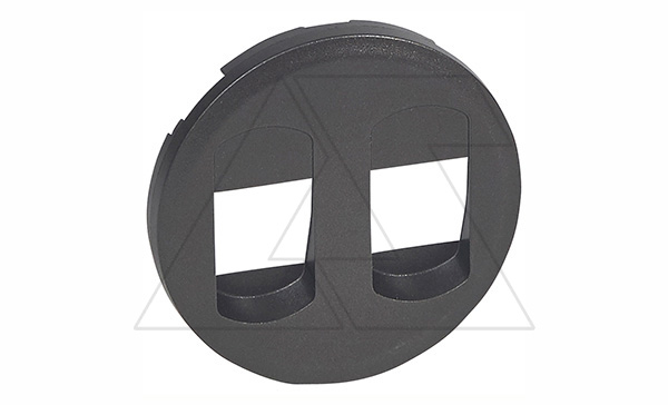 Celiane - Лицевая панель для розетки для колонок двойных графит