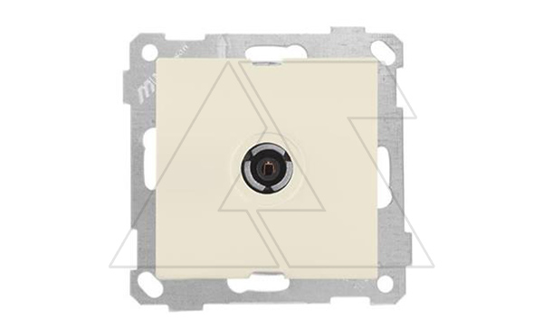 21 - Розетка TV, проходная, сл.кость