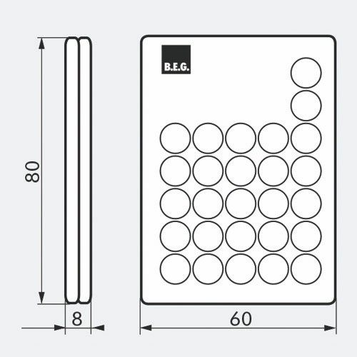 Пульт настройки и управления B.E.G. IR-CdS-FP от интернет-магазина amperkin.by