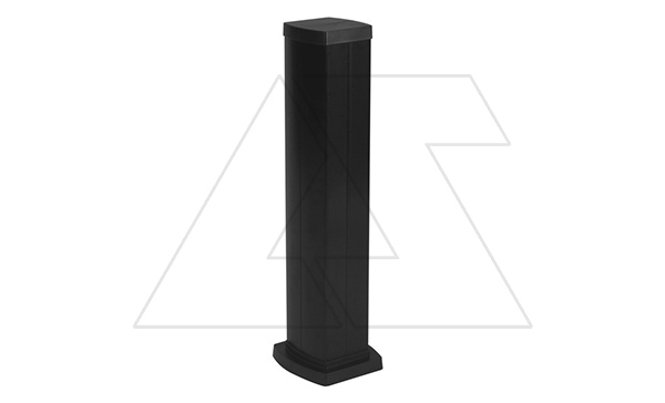 Мини-колонна 0,68m, 4 секции, корпус из алюминия, крышка ПВХ, цвет черный
