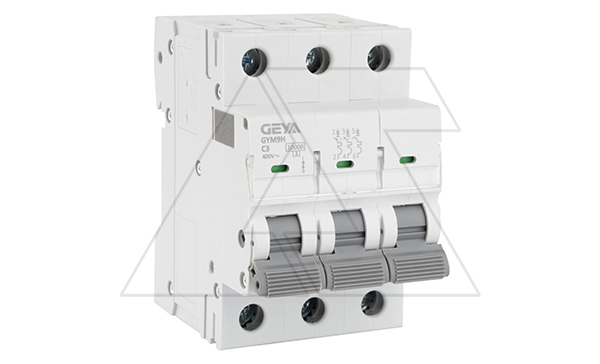 Авт. выключатель GYM9H-3P-3C, 3P, 3A, хар-ка C, 10kA, 3M