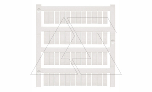 Маркировка клемм WS 10/5 MC белая, шаг 5 мм, L симв.=10мм (карта 144шт)