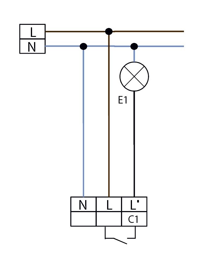 Светильник с датчиком движения B.E.G. HF-L1 от интернет-магазина amperkin.by