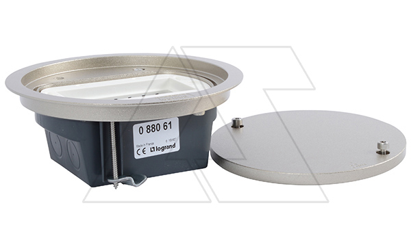 Напольная коробка 4M cо съемной крышкой из нержавеющей стали, IP66