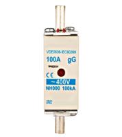 ISP000gG100 плавкая вставка NH-000gL/gG 100A/100A AC400V/100kA с индикатором Combi