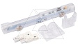 Светильник светодиодный SCL 3W 48-265VAC 300Lm с выкл., крепл. винт/магнит/клипса, 252х32мм, разъемы в компл. от интернет-магазина amperkin.by
