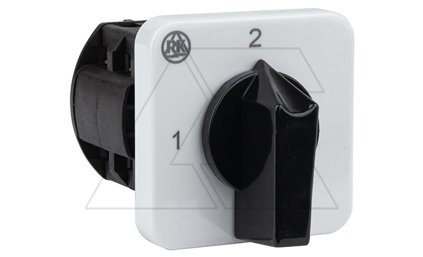 Переключатель BS 25 54 U, 1P, 25A, тип 1-2 (90°), 1NO на 1_2, на дверь, фронт IP40