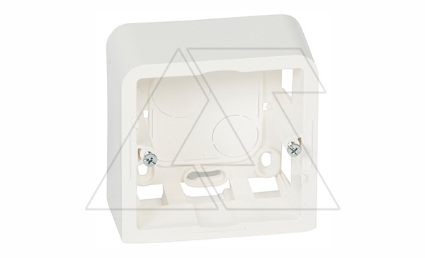 Mosaic - Накладная коробка 2M, глубина 30мм, белый