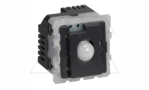 Celiane - Переключатель на 2 направления, 10АХ, со встроенным датчиком присутствия, пруж. зажимы, без лицевой панели