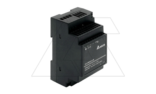 Блок питания импульсный Chrome, 30W, 1.25А, 90_264VAC (120_375VDC) / 24VDC, DIN35, винт.клеммы, пл.корпус Блок питания импульсный Chrome, 30W, 1.25А, 90_264VAC (120_375VDC) / 24VDC, DIN35, винт.клеммы, пл.корпус