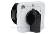 Переключатель BS 25 90 U, 1P, 25A, тип 0-1 (60°), 1NO на 1, 3.7kW(230VAC по АС-23), на дверь, фронт IP40 от интернет-магазина amperkin.by