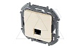 Inspiria - Розетка 1хRJ-45 UTP CAT6 (сл.кость) от интернет-магазина amperkin.by