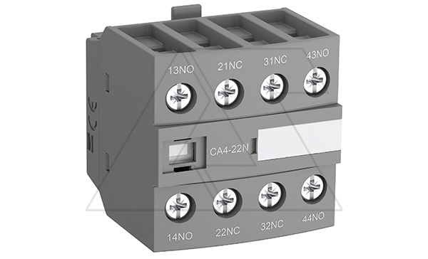Блок-контакт фронтальный CA4-22N (2NO+2NC) для NF, 4A-AC15