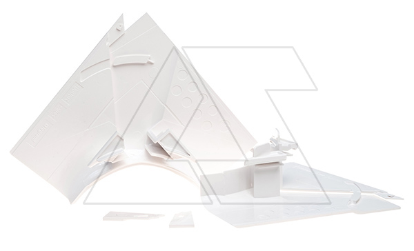 DLP - Угол внутренний, регулируемый 80...100° для кабель-канала 50х80/50х105/50х150