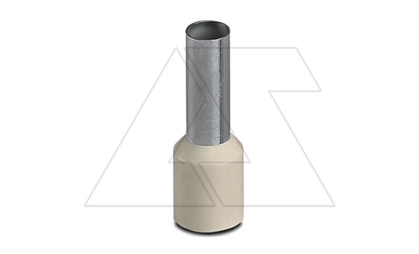 Кабельный наконечник AI 10 - 12 IV изолированный, сечение 10mm2, длина 12mm, слон. кость (упак. 100шт.)