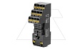 Цоколь SKC14-ST, 8A(300V), push-in, черный, на рейку DIN35/панель, для RKE, RKF, R4N, MY4, 55.34, KMY4, PT4, RCM5 от интернет-магазина amperkin.by
