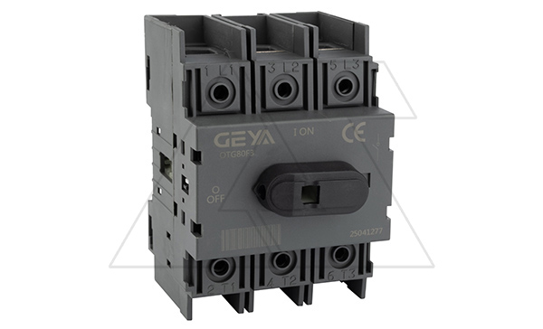 Выкл. нагрузки OTG-80F3, 80A 3P рукоятка спереди