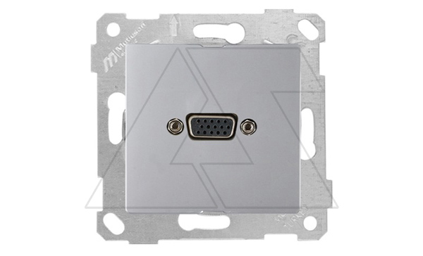 Rita - Розетка VGA , нерж. сталь